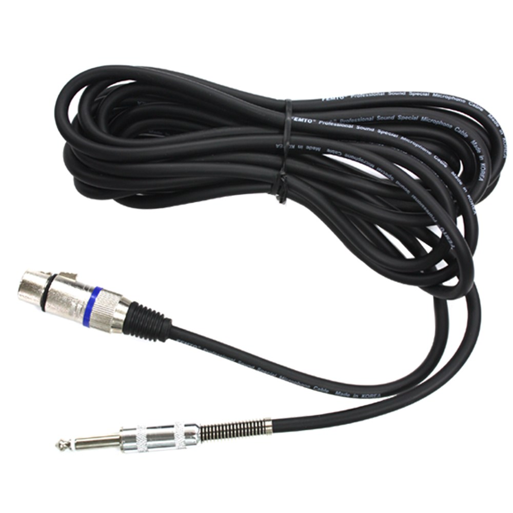 금영 TJ미디어 노래방 마이크 줄 마이크코드 연결선 검정줄 5m 7m 선택 11,000원