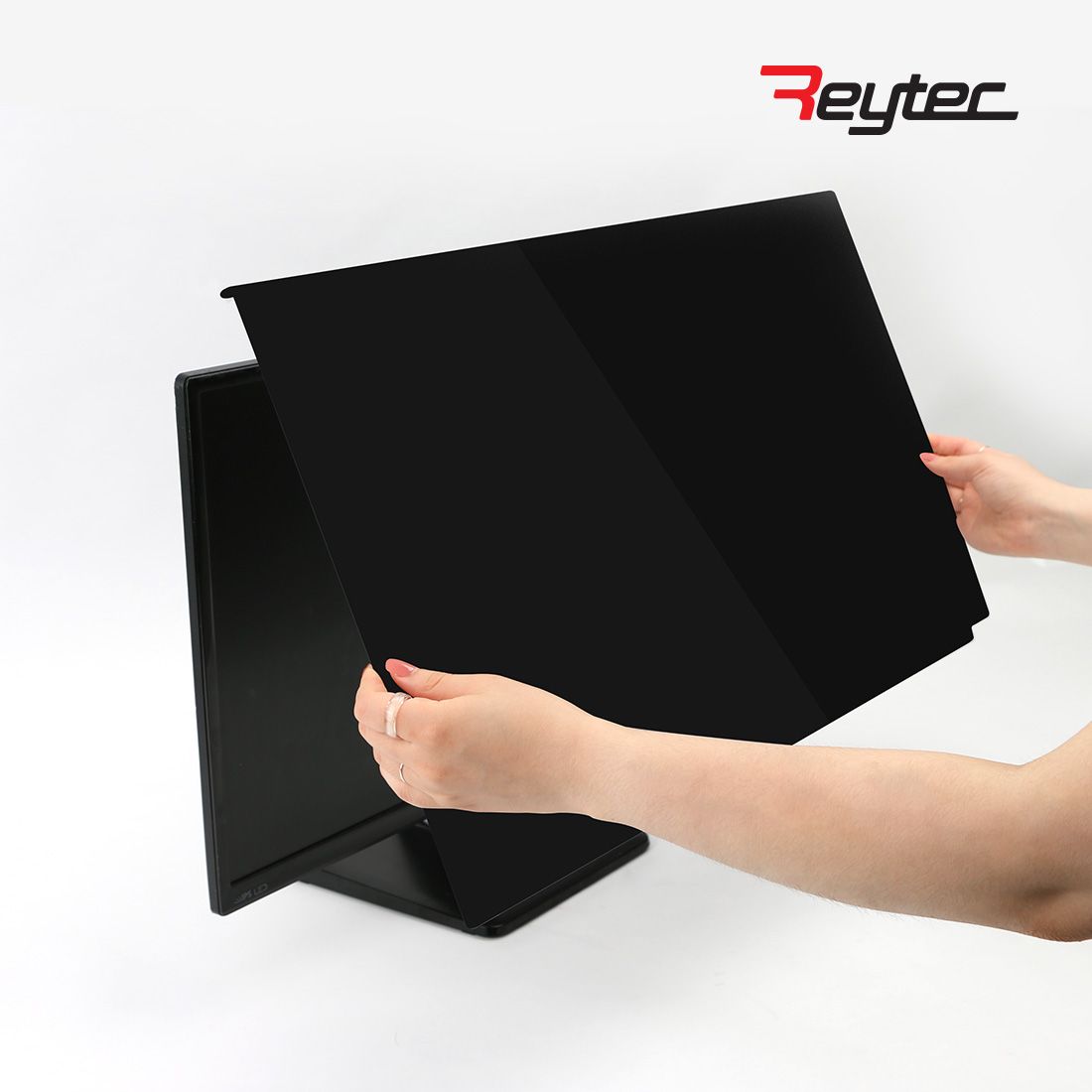 레이텍 걸이형 모니터보안기 블루라이트차단 정보보호필름 시력보호 모니터보호필름, CH24W, 1개 84,000원