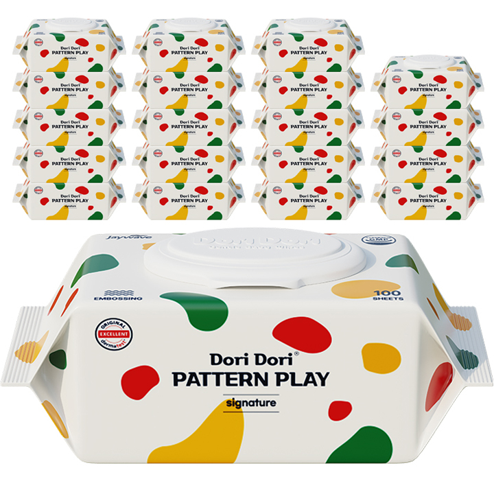 도리도리 패턴플레이 시그니처 아기물티슈 캡형 21,210원