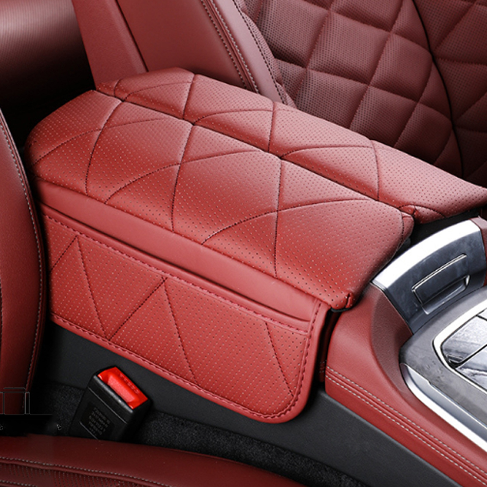 카에버 프리미엄 BMW전용 테사토라인 X5 호환 콘솔 틈새 수납 쿠션 커버, 부르고뉴 레드, BMW X5(19~24년식 이후) 47,750원