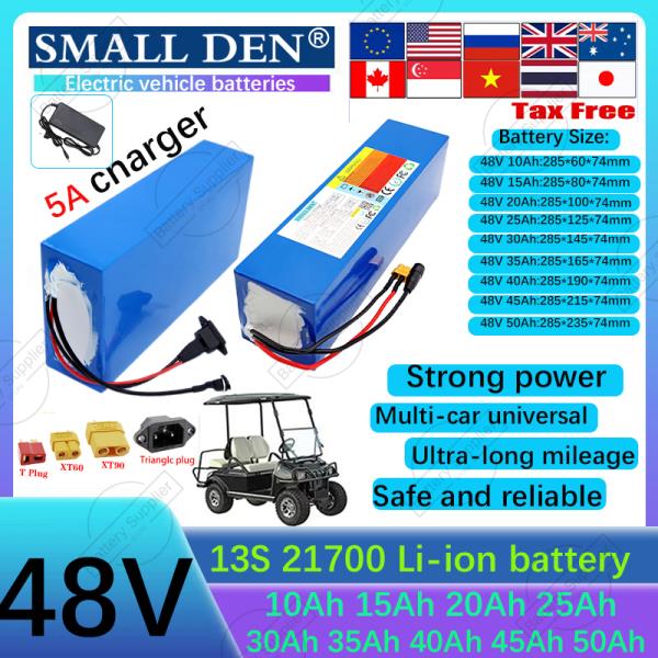 48V 10Ah 15Ah 20Ah 25Ah 30Ah 35Ah 40Ah 45Ah 50Ah 21700 리튬 배터리 팩 0-2500W 고출력 BMS 및 5A 충전 239,080원