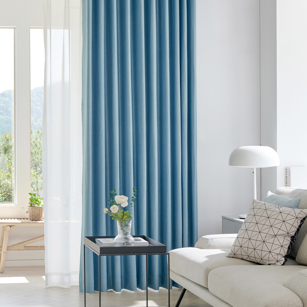 미소홈 형상기억 리얼 양면 핀형 암막커튼 2p 81,700원