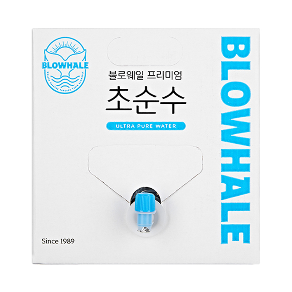 블로웨일 초순수 정제수 파우치 타입, 10L, 1개 11,000원