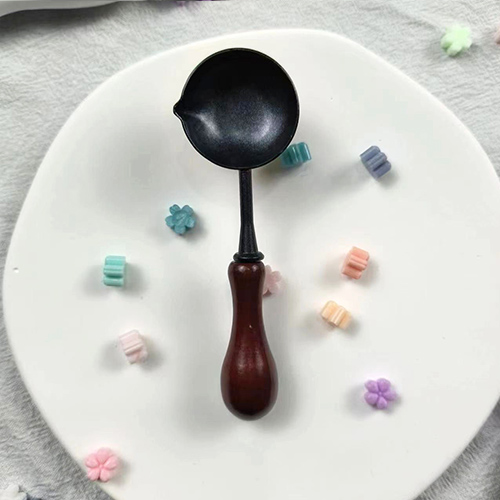 실링왁스 스푼 코팅스푼 멜팅스푼 잘떨어지는, 1개, 브라운 1,800원