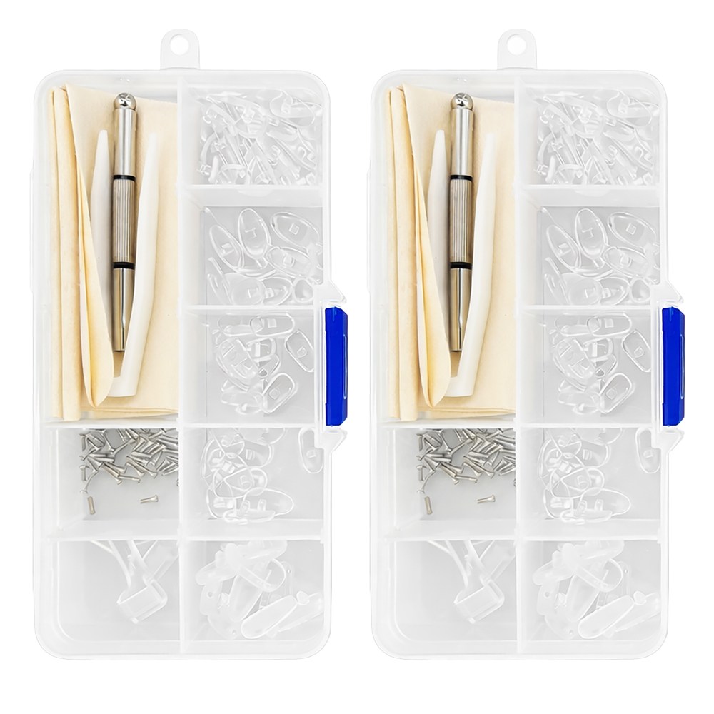 아띠꼴로 코편해 안경 코 받침 수리 키트 실리콘 패드 교체 세트, 2개 9,900원