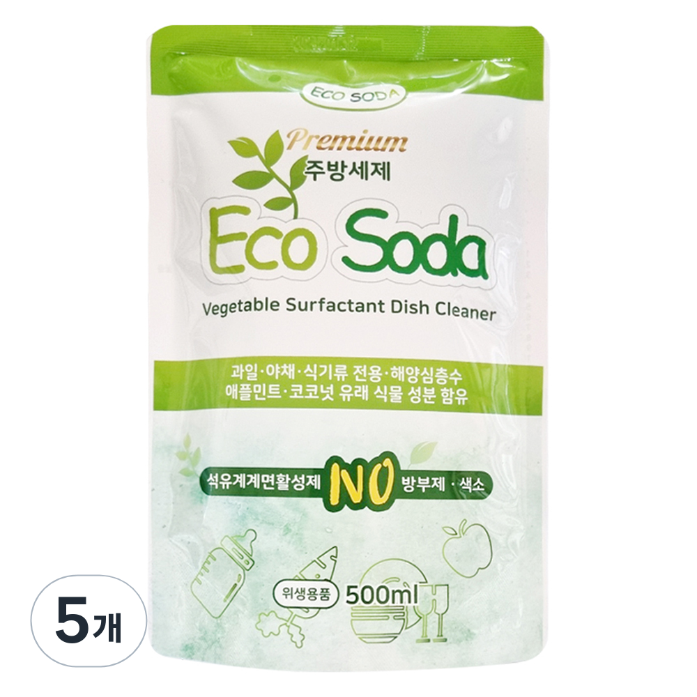 에코소다 식물성 주방세제 리필 19,400원