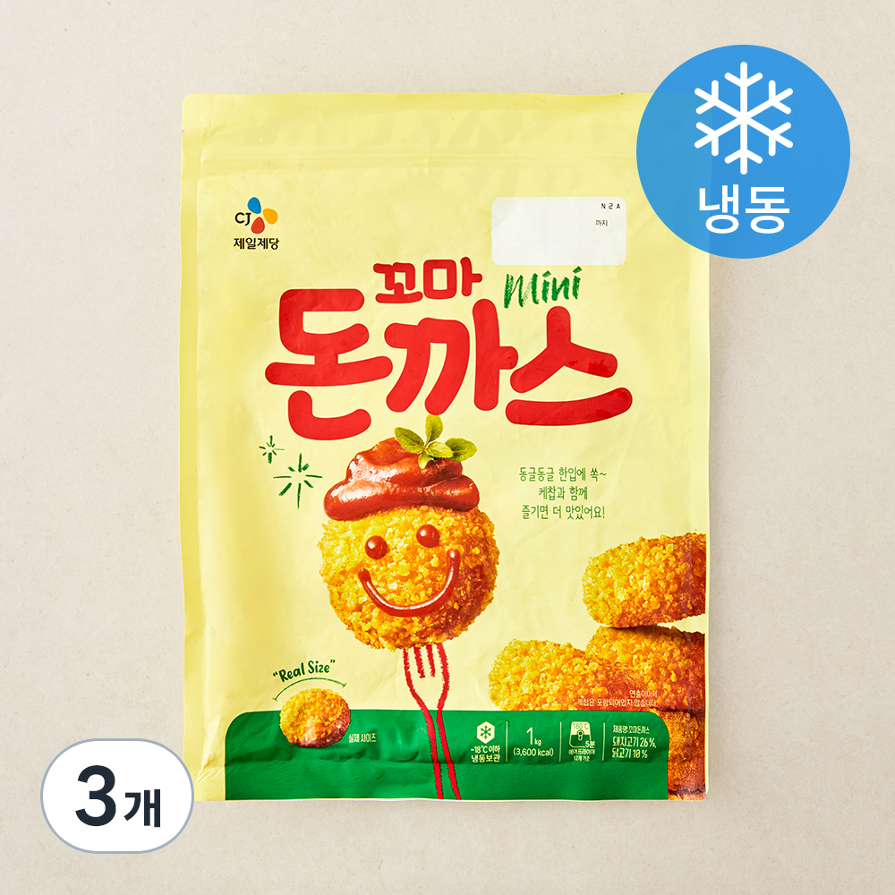 CJ제일제당 [로켓프레시] CJ 꼬마 돈까스 (냉동) 37,350원