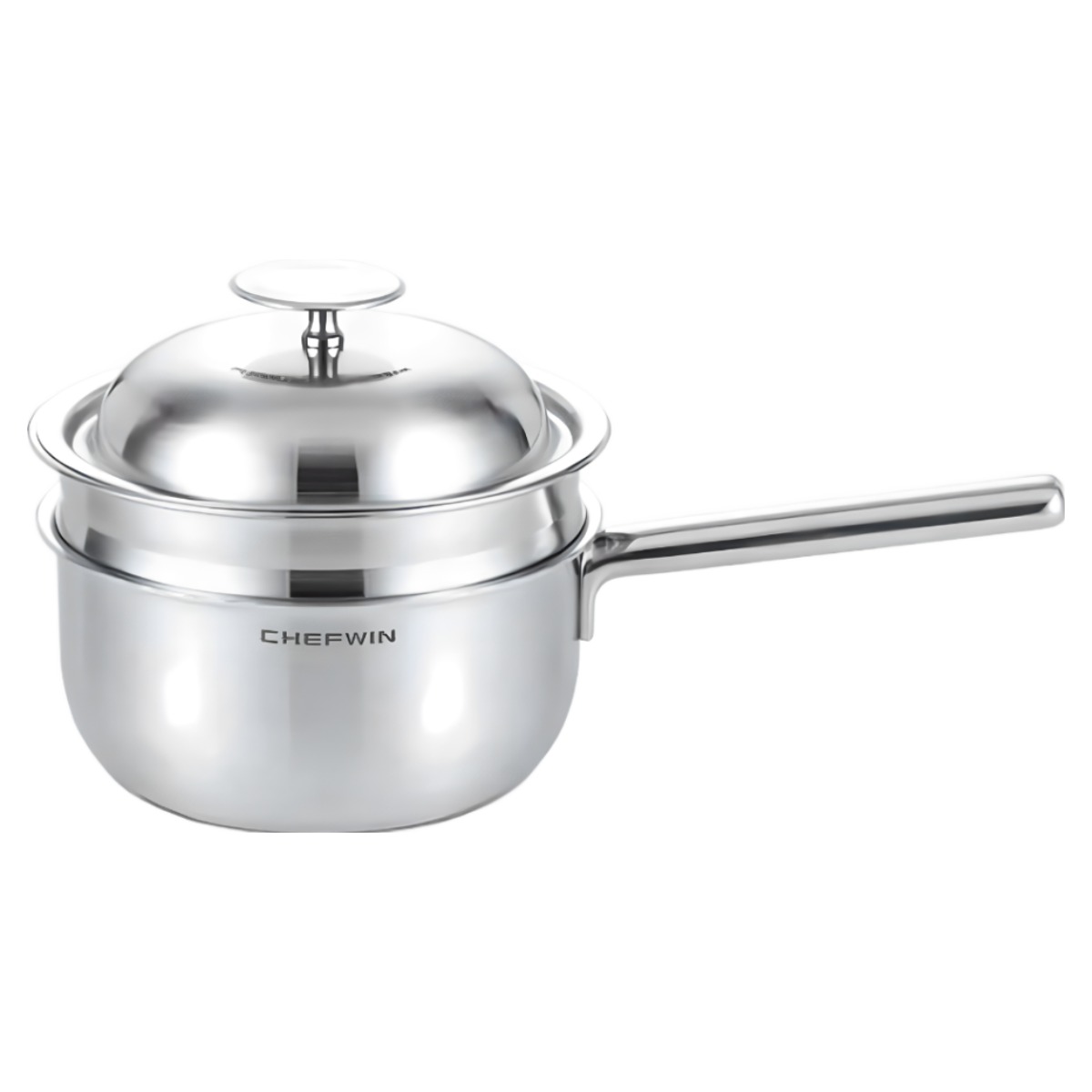 쉐프윈 316스텐 통5중 국민 이유식 냄비 인덕션겸용 올인원 편수냄비 18cm, 1개, 316스텐몸체 스텐뚜껑, 18cm 89,000원