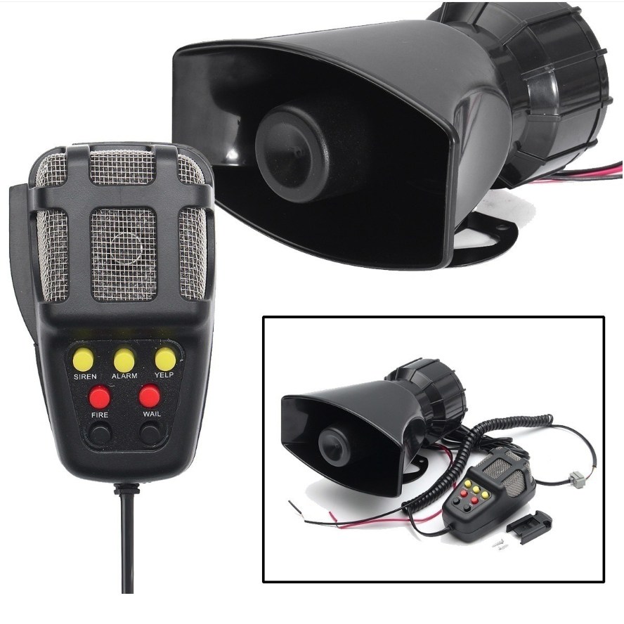 쿠몽 차량용 보이스혼 메가폰 마이크, 1개 12,000원