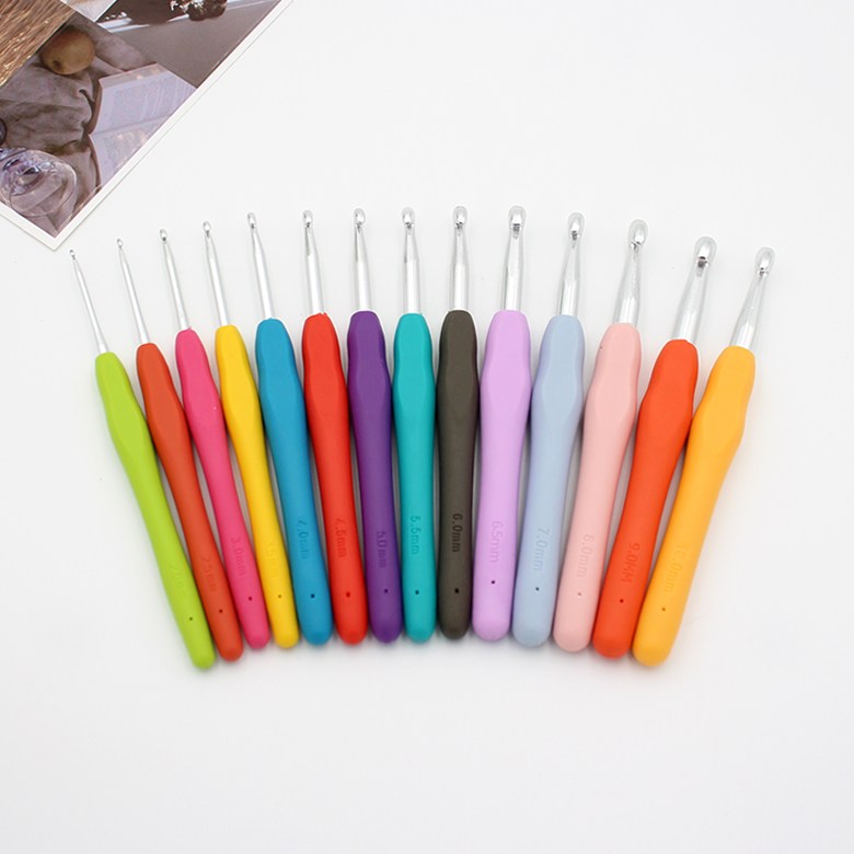 실리콘코바늘 모사용 코바늘 뜨개바늘, 1개 1,200원