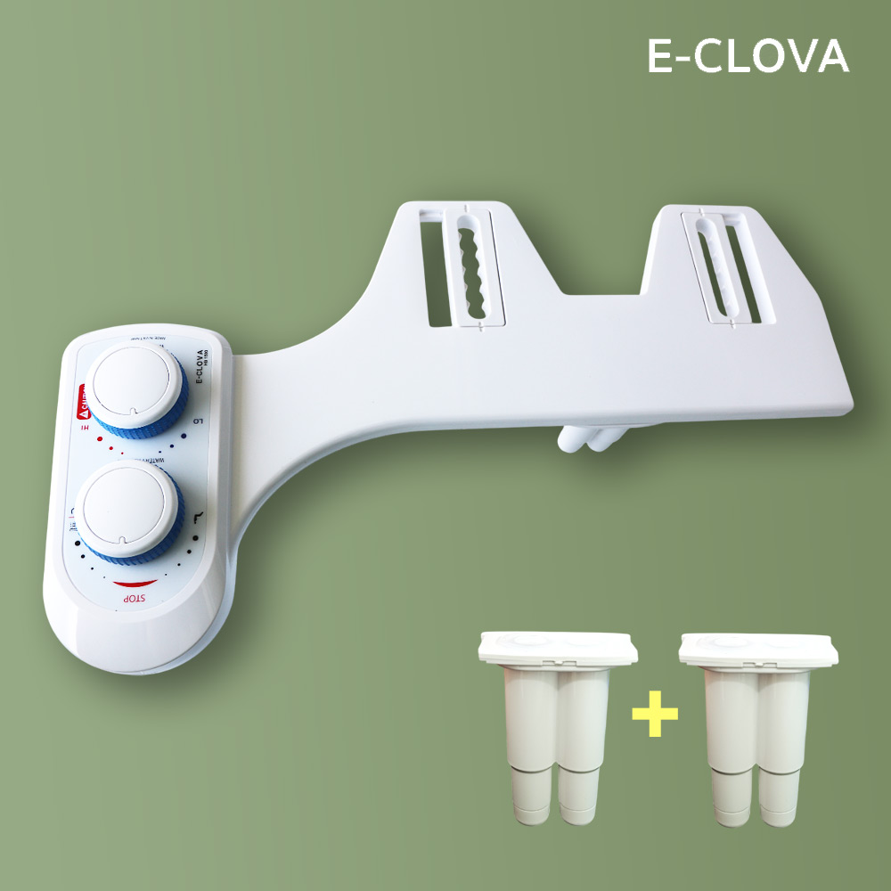 이크로바 [분리형 투노즐 1+1 증정] 기계식비데 무전원 냉온수 겸용 판넬형 수동비데 HB-1500 19,500원