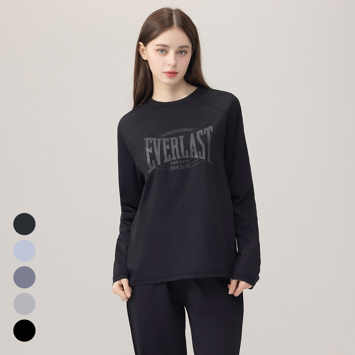 에버라스트 여성 맨투맨 티셔츠 나그랑 9부 긴팔티 18,600원