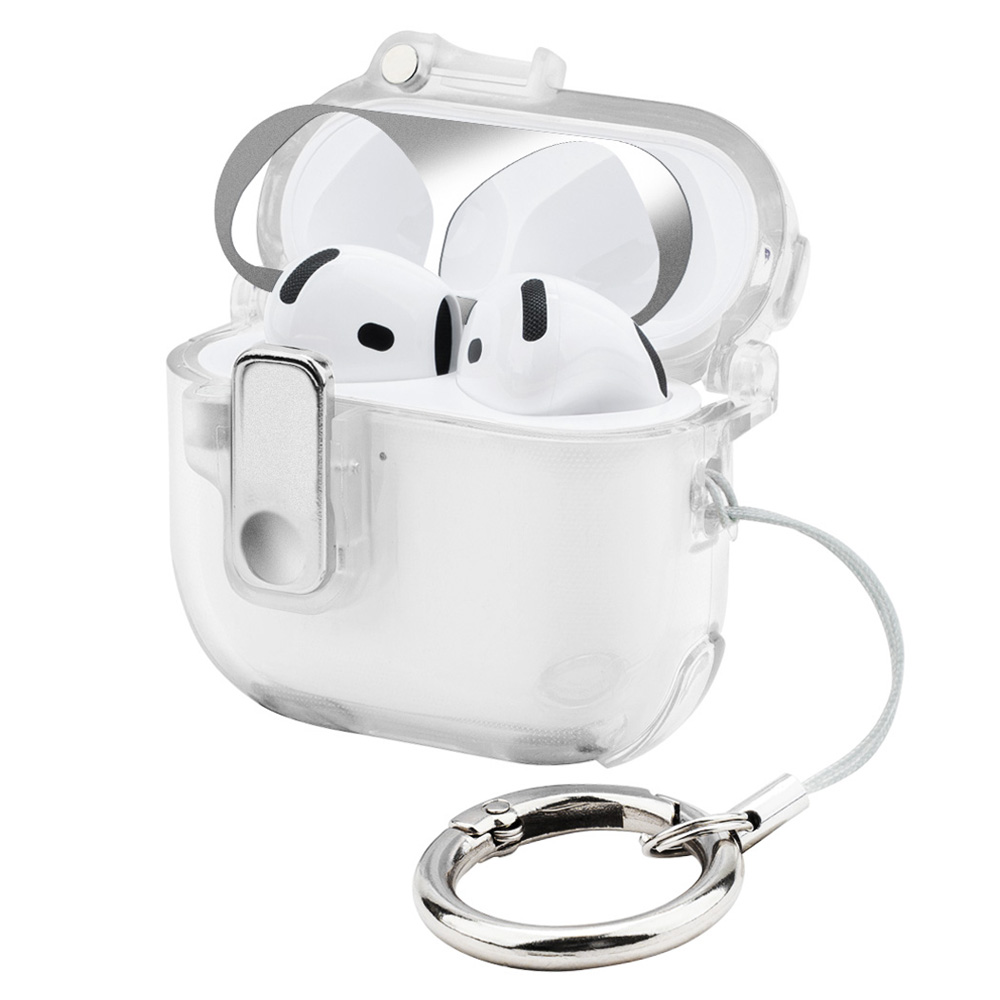 구스페리 에어팟 변색방지 클리어 범퍼 락 하드 케이스, 에어팟 4세대, 투명, 1개 7,900원