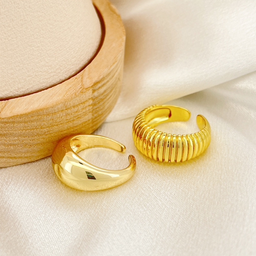 골드 볼드 유니크 레이어드 반지 여성 패션 링 2종 세트 H393 10,900원