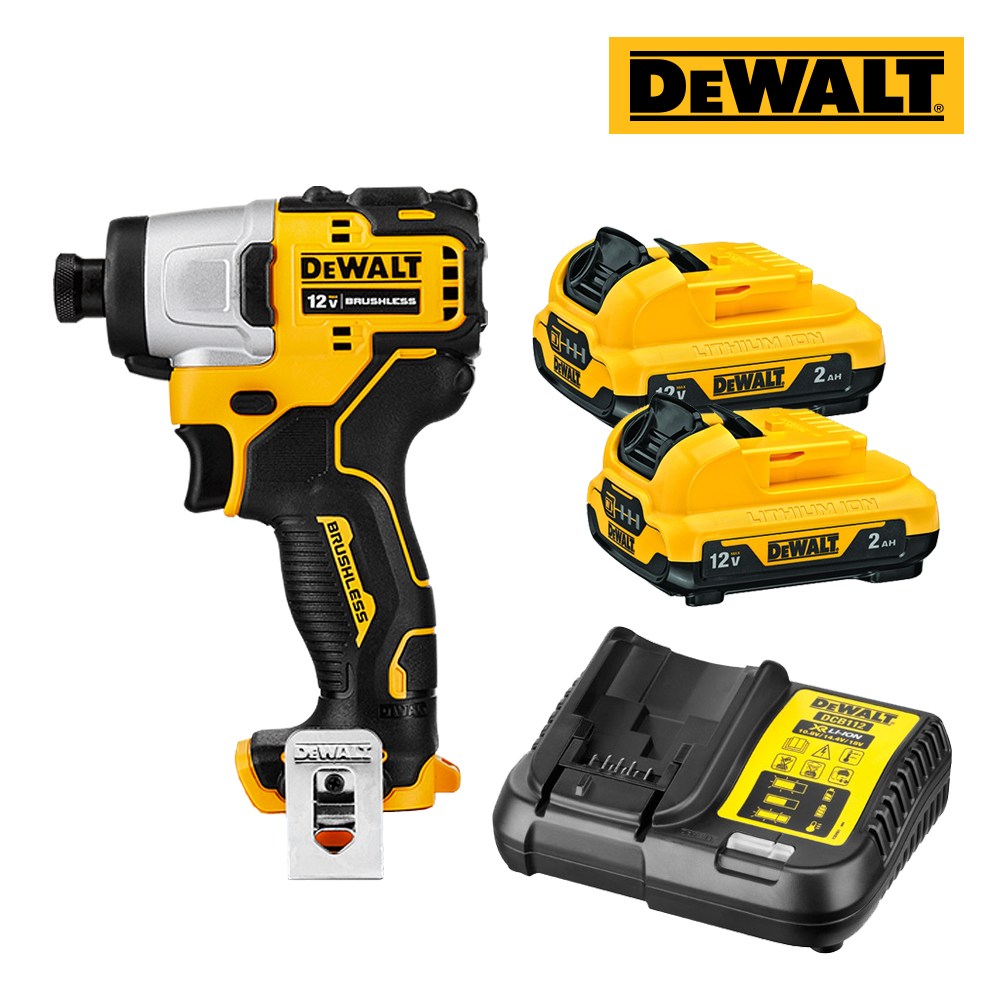 디월트 충전임팩드라이버DCF801D2 12V 2.0AH 배터리2개 충전기 세트 297,760원