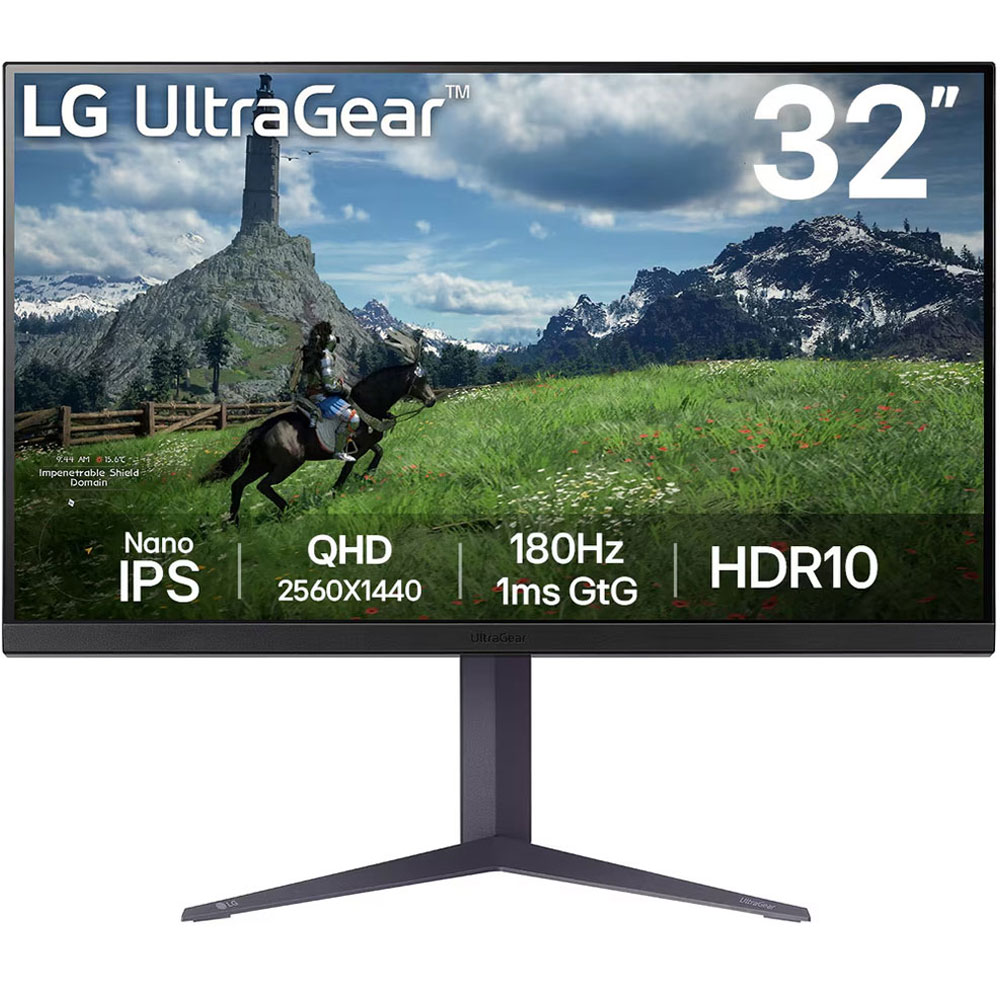 -LG전자- UltraGear 32GS85Q 180Hz 게이밍모니터 나노IPS QHD 1ms  HDR G-Sync 피벗스탠드 599,000원