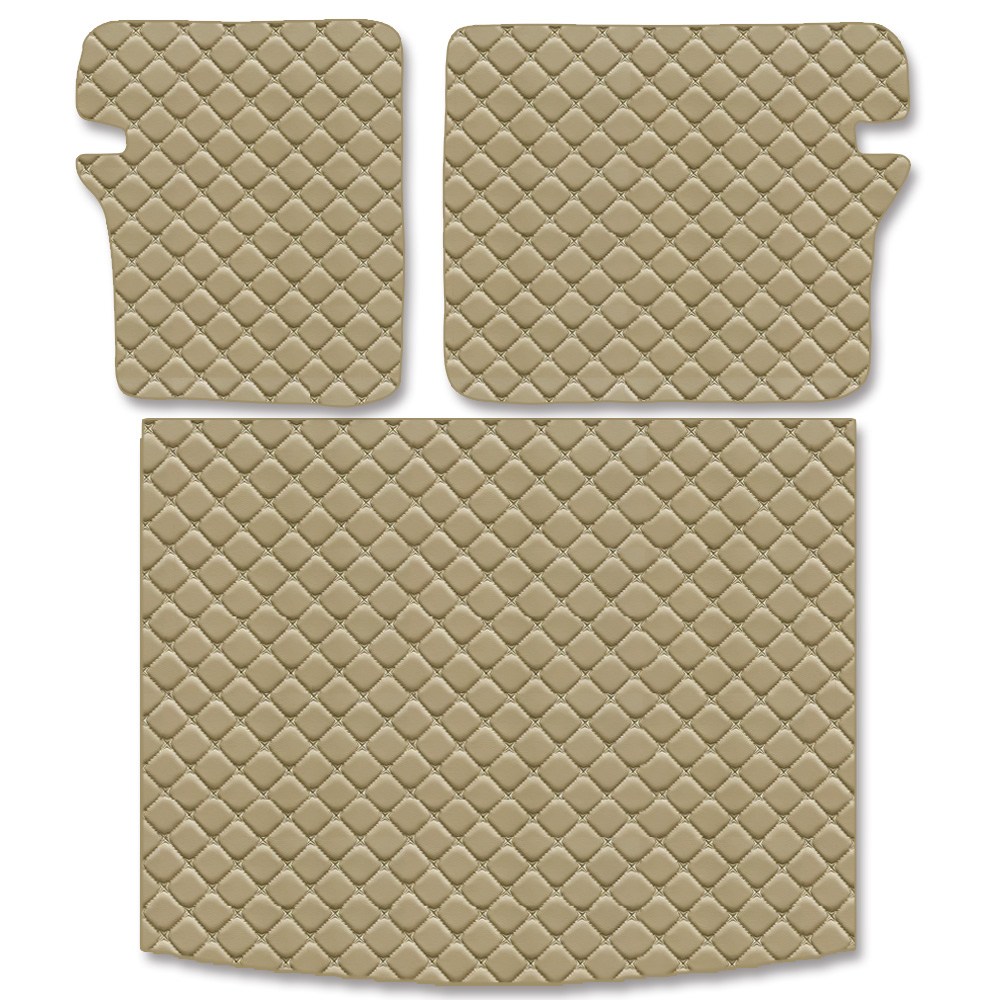 니로 전용 컨셉토 가죽 퀼팅 등커버 트렁크매트 세트 (1세대전용 페리 2016~2021), 베이지, 니로-하이브리드 51,000원