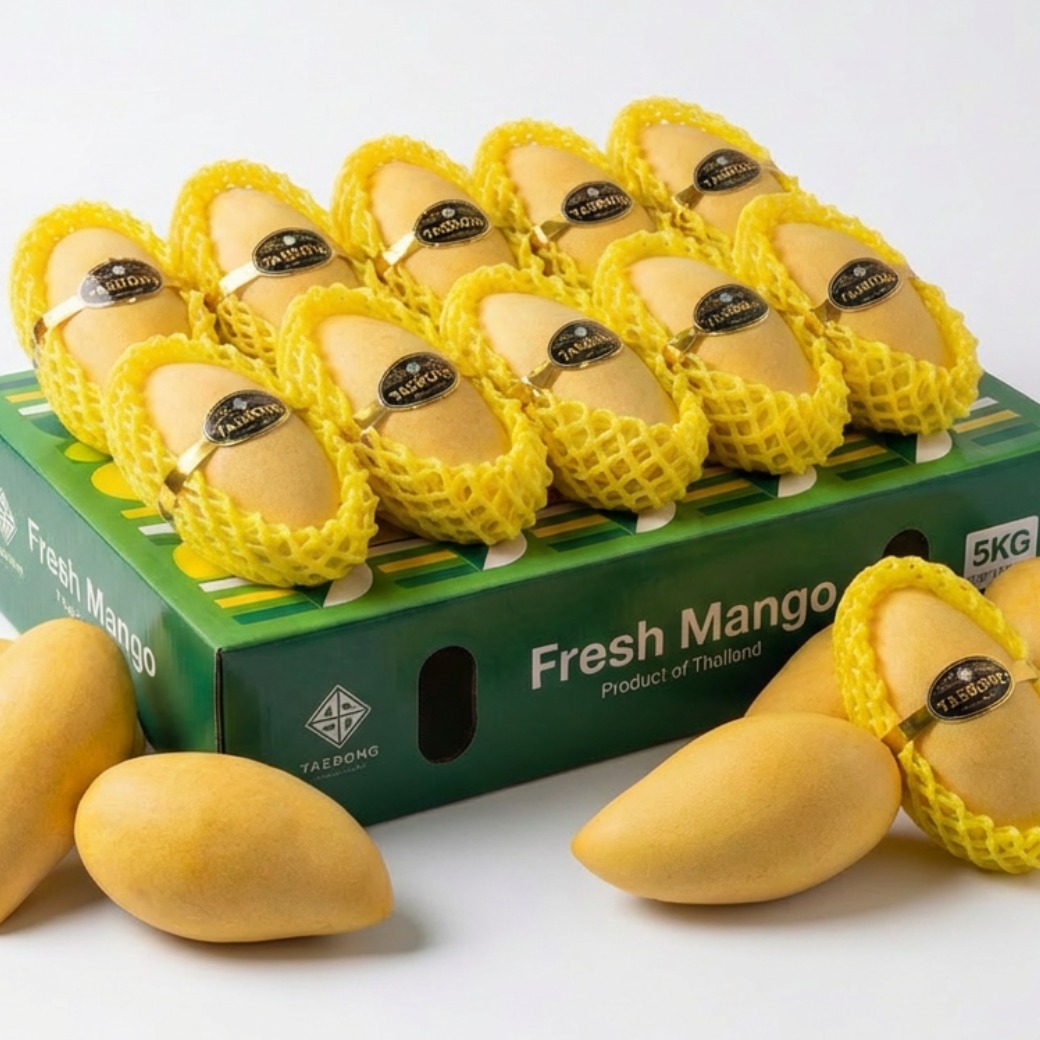 태국 골드 망고 남독마이 직수입 항공, 1박스, 5KG (대과) 46,060원