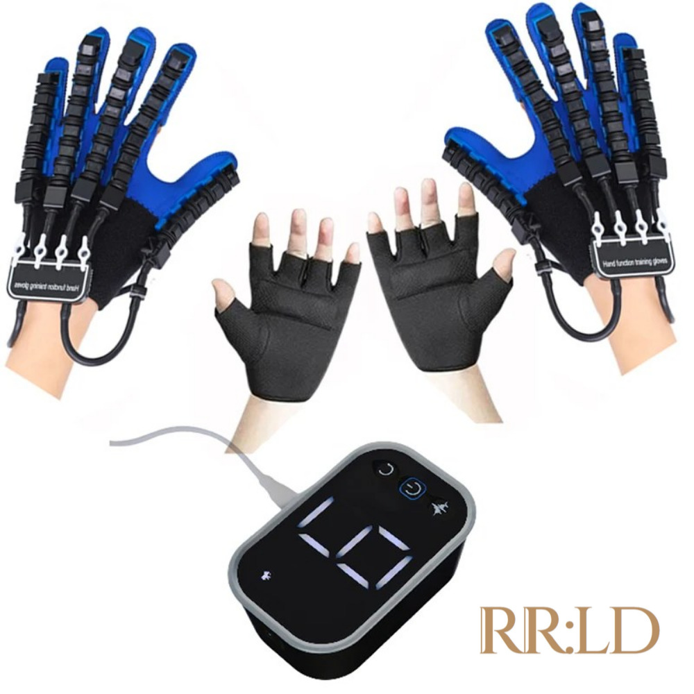 로로랜디 스마트 로봇 손가락 자동 운동기기 훈련 마사지 장갑 스트레칭 트레이닝 근력 악력기 핸드 자동 완력, 1개 129,000원