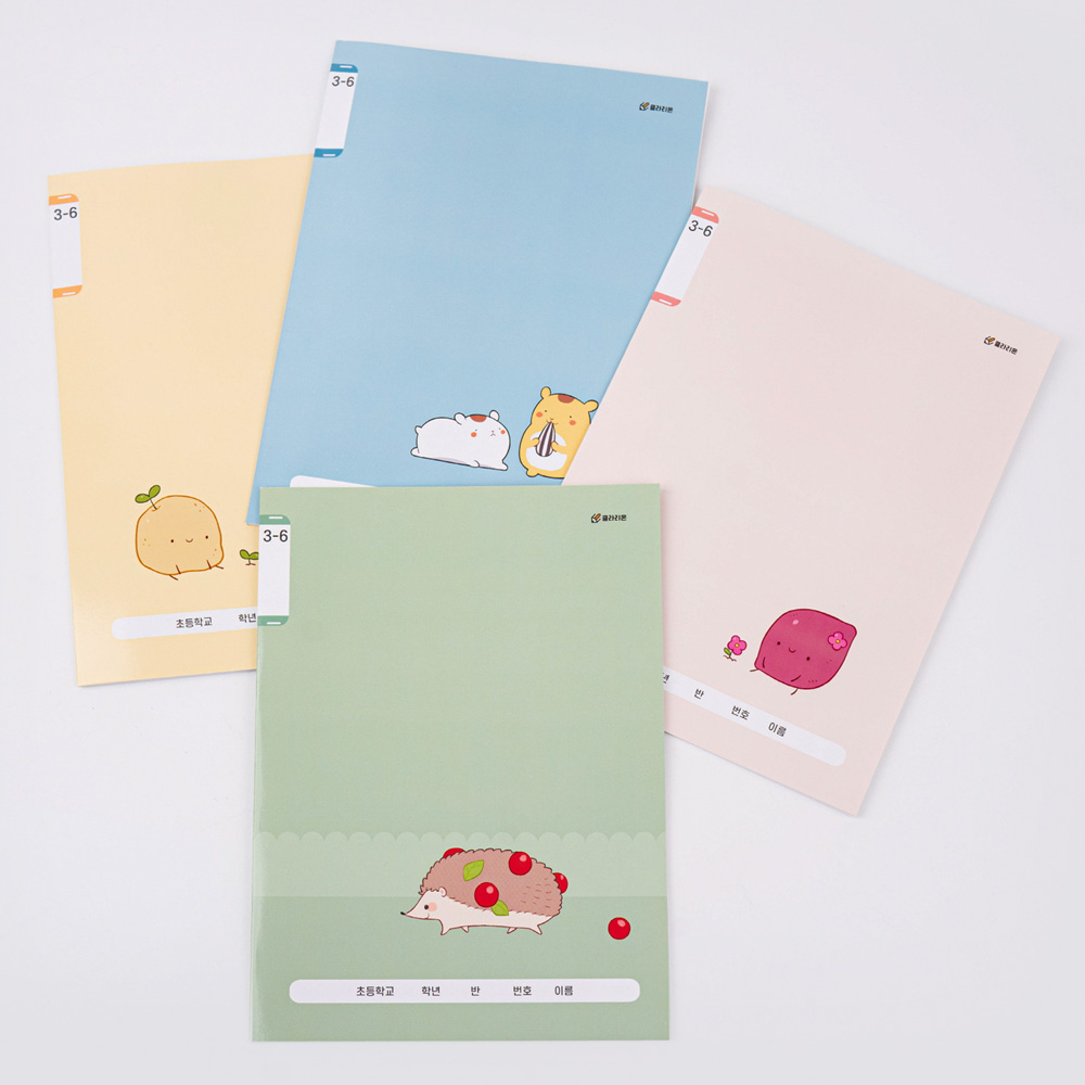 클라리온 16매 초등노트 3-6무제 줄노트 40권 28,000원