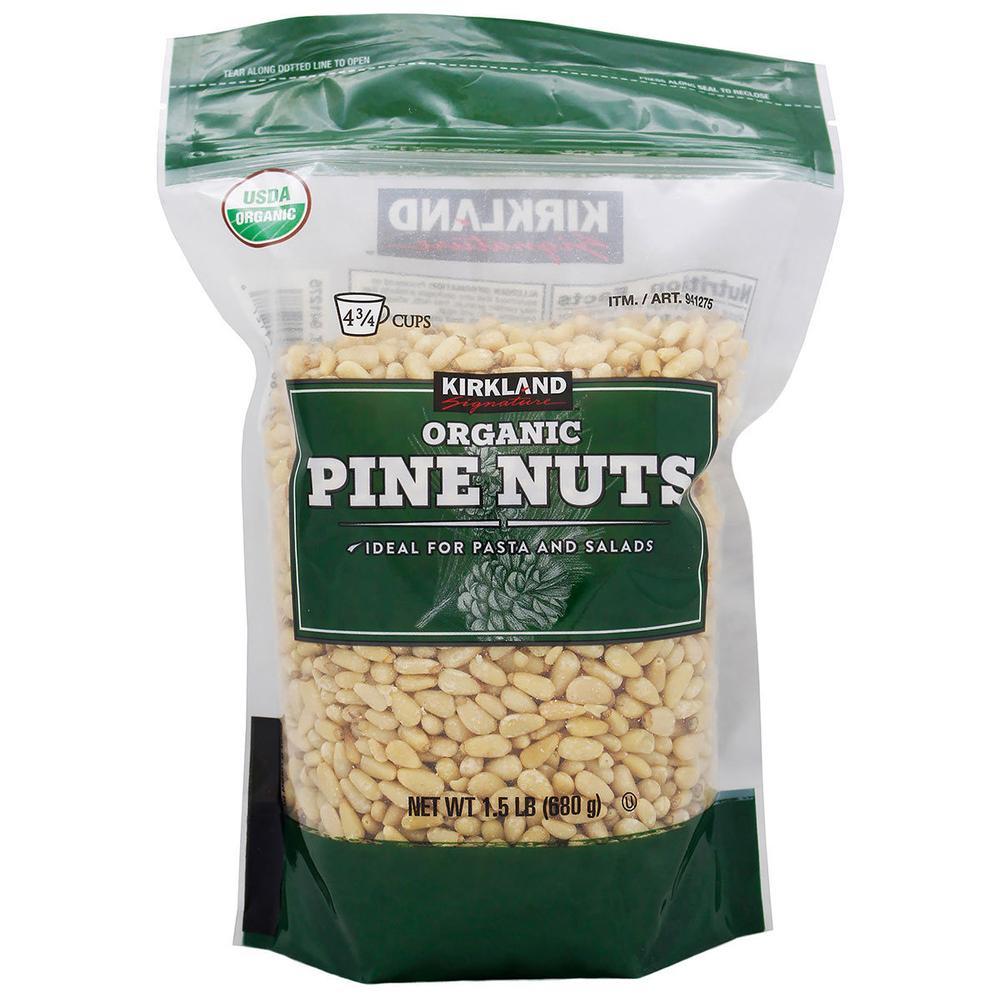 1+1 커클랜드 대용량 오가닉 잣 추석준비 1.5LBS KIRKLAND SIGNATURE ORGANIC PINE NUTS 112,500원