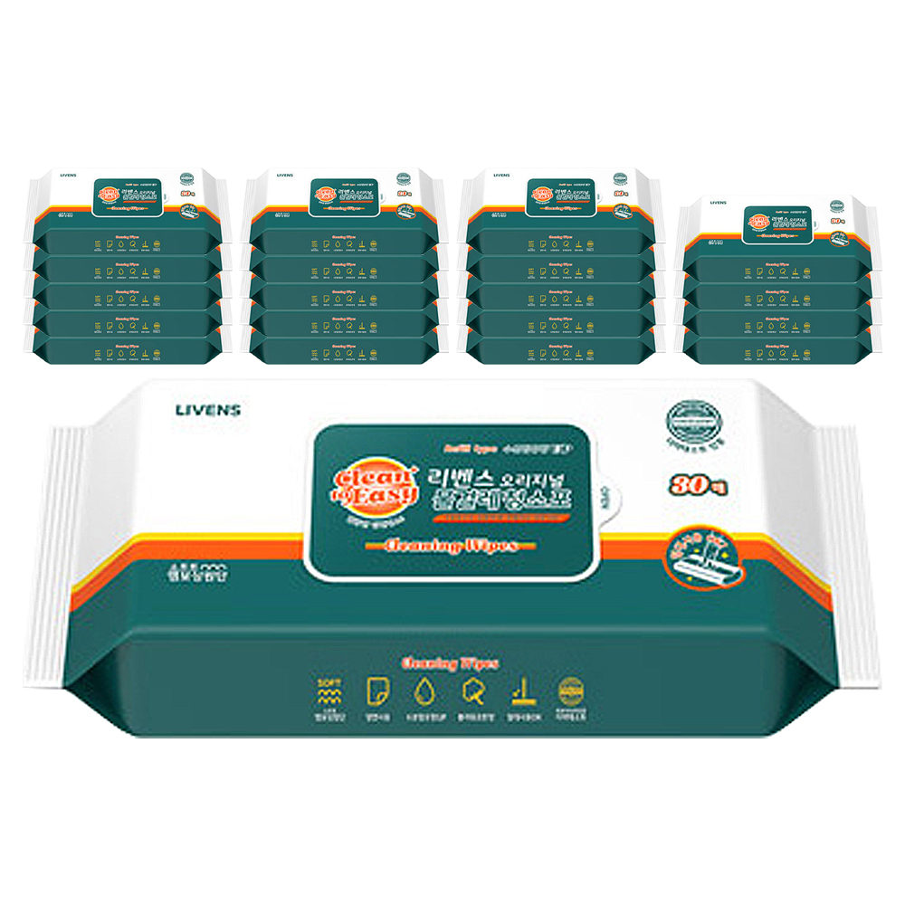 리벤스 물걸레 청소포 30매 16,880원