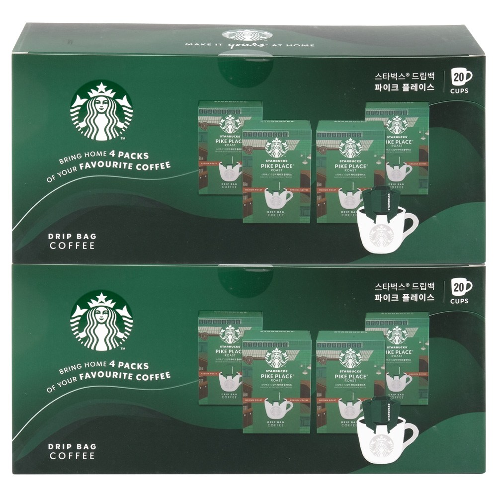 스타벅스 드립백 커피 파이크 플레이스 코스트코 대용량 49,190원
