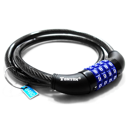 대성무역 TONYON 초강력 와이어락 원형 검정 5,810원