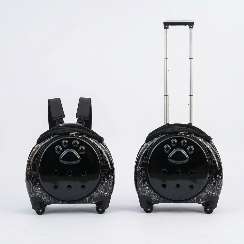 체리닷컴 애견 4in1 멀티 이동장 캐리어 백팩 가방, 1개, 블랙 72,900원