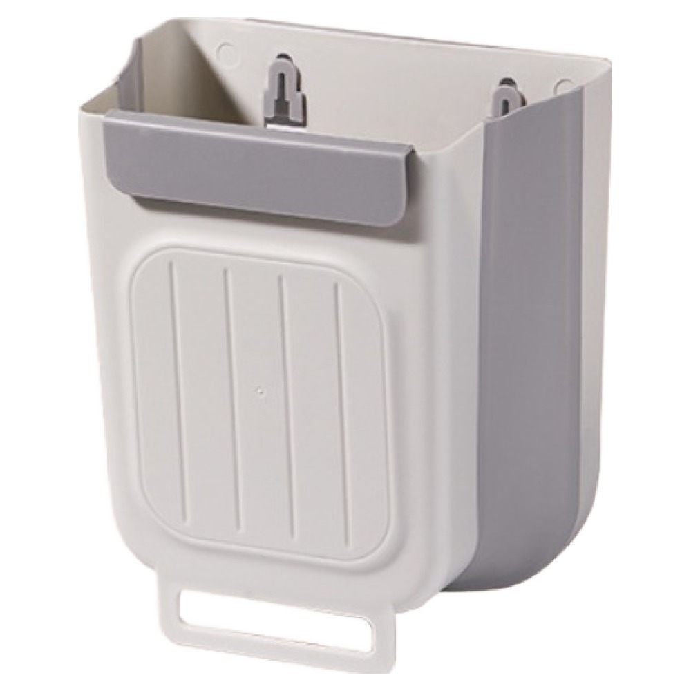 피어니스트 무타공 걸이형 접이식 쓰레기통, 그레이 9,060원