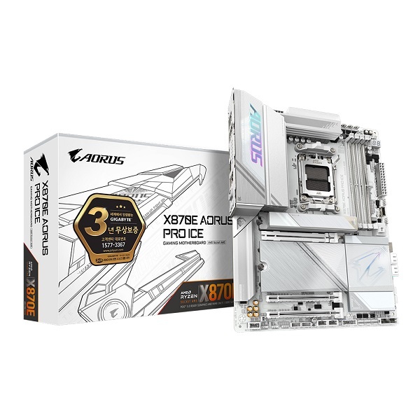 GIGABYTE X870E AORUS PRO ICE 제이씨현 430,280원