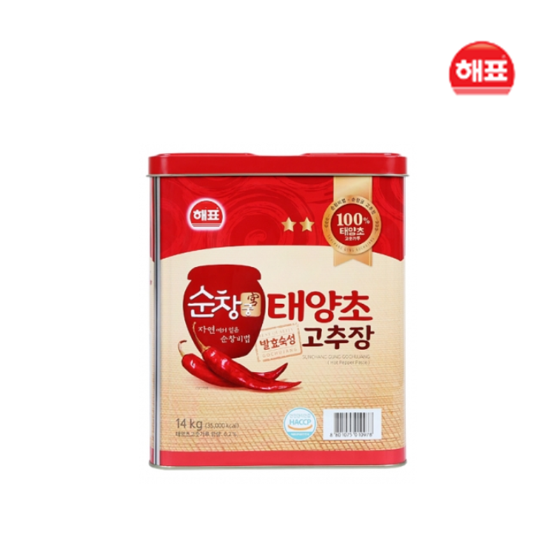 해표 순창궁 태양초 고추장, 1개, 14kg 33,200원