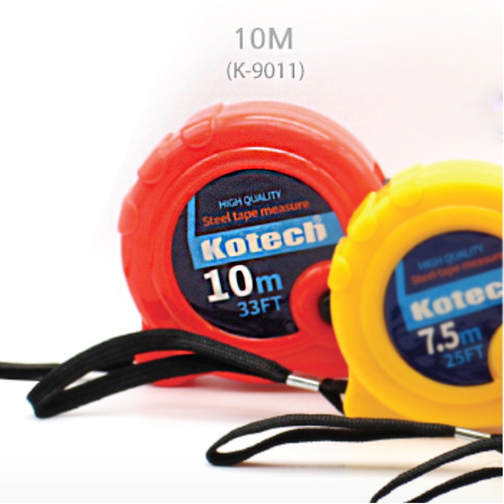 코텍 줄자 10m / DIY 인테리어 사이즈 크기 측정 편리한 자 3,800원