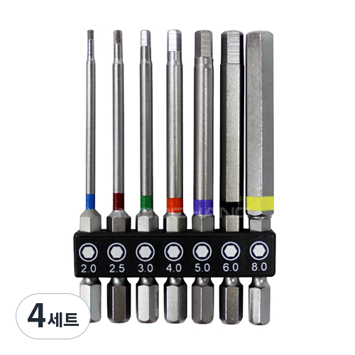 파워라인 육각비트 7종 세트, 4세트 29,500원