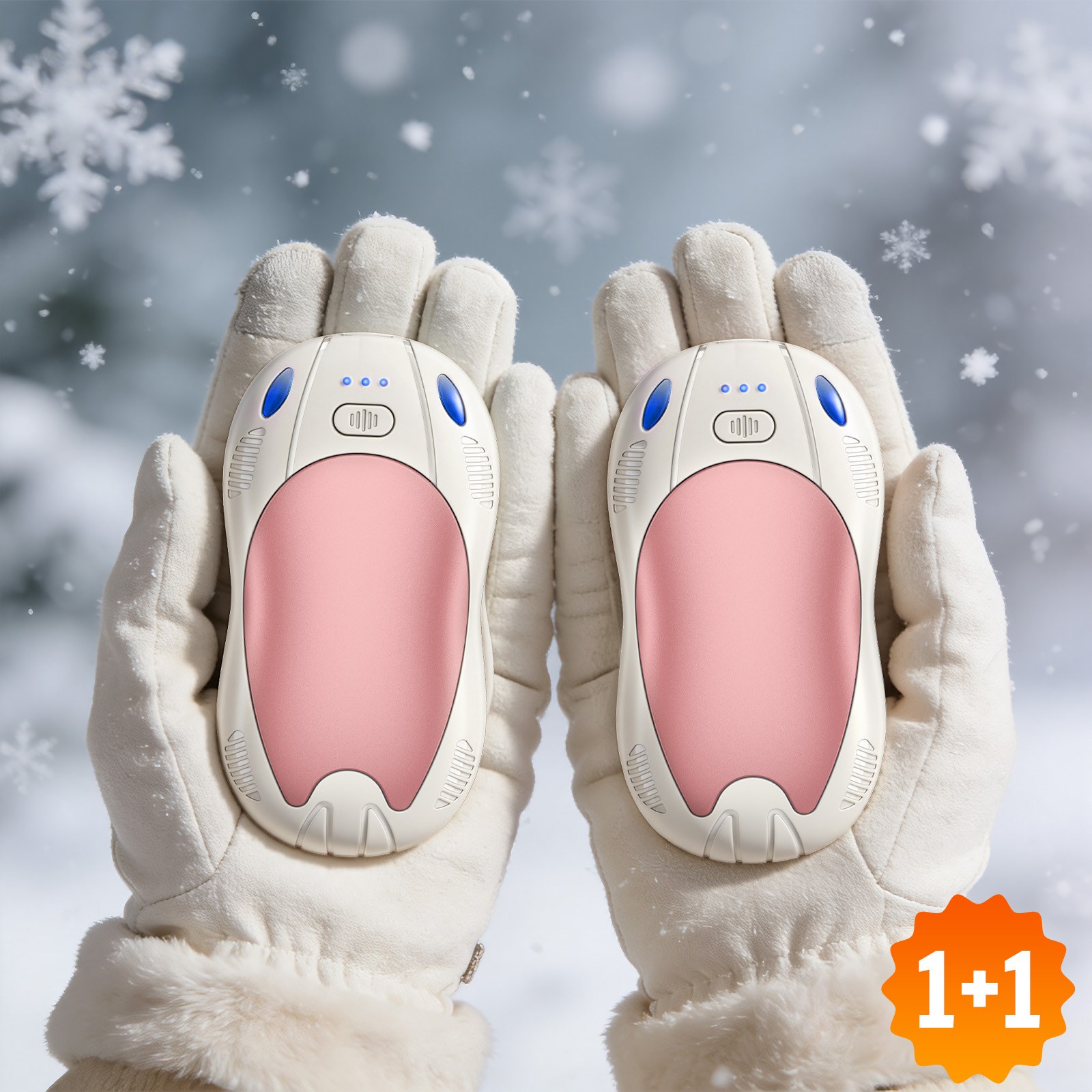 전기 손난로 HEYSTOP 양면 발열 자석식 휴대용 손난로 10000mAh 9,790원