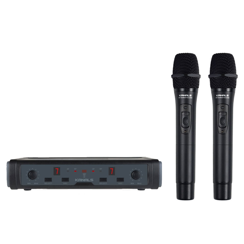 카날스 무선마이크 BK7200 핸드 해드셋 핀 2채널 교회 공연 행사 강의, 핸드+핸드 (HH) 325,000원