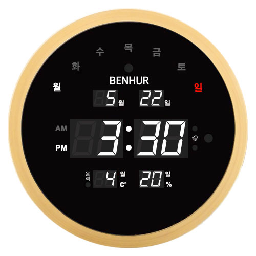BENHUR 디지털벽시계 89,400원