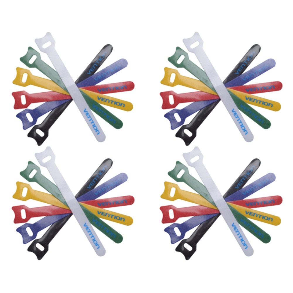 벤션 케이블 탈부착 타이밴드 6종 세트, 4세트 18,500원