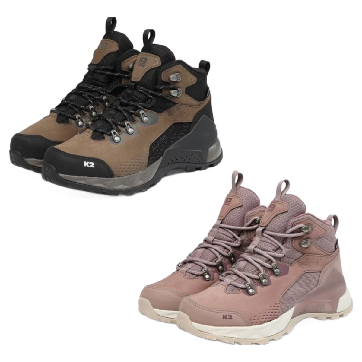 [백화점출발] K2 나스카 남여공용 고어텍스 방수 중등산화 KUS23G06 KWS23G07 154,500원