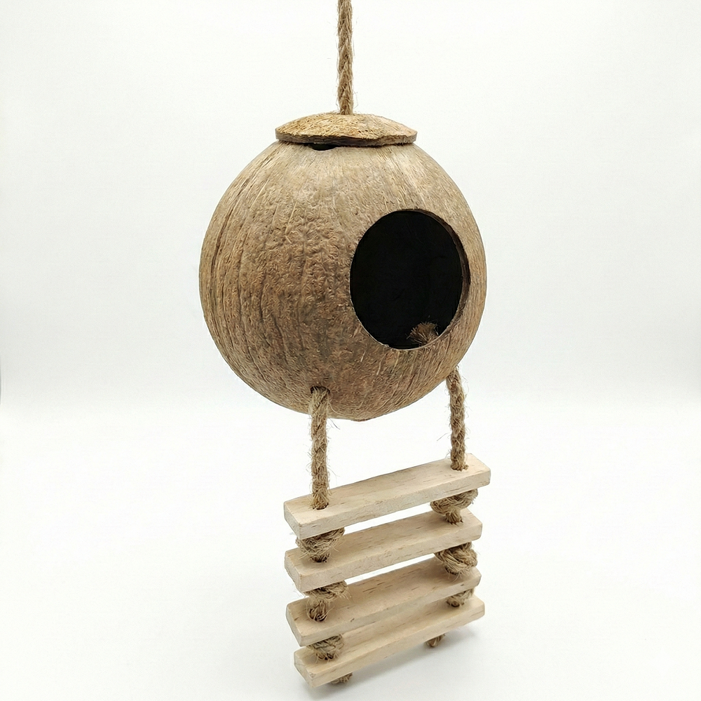 크레스티드게코 코코넛사다리 은신처 놀이터 6,550원