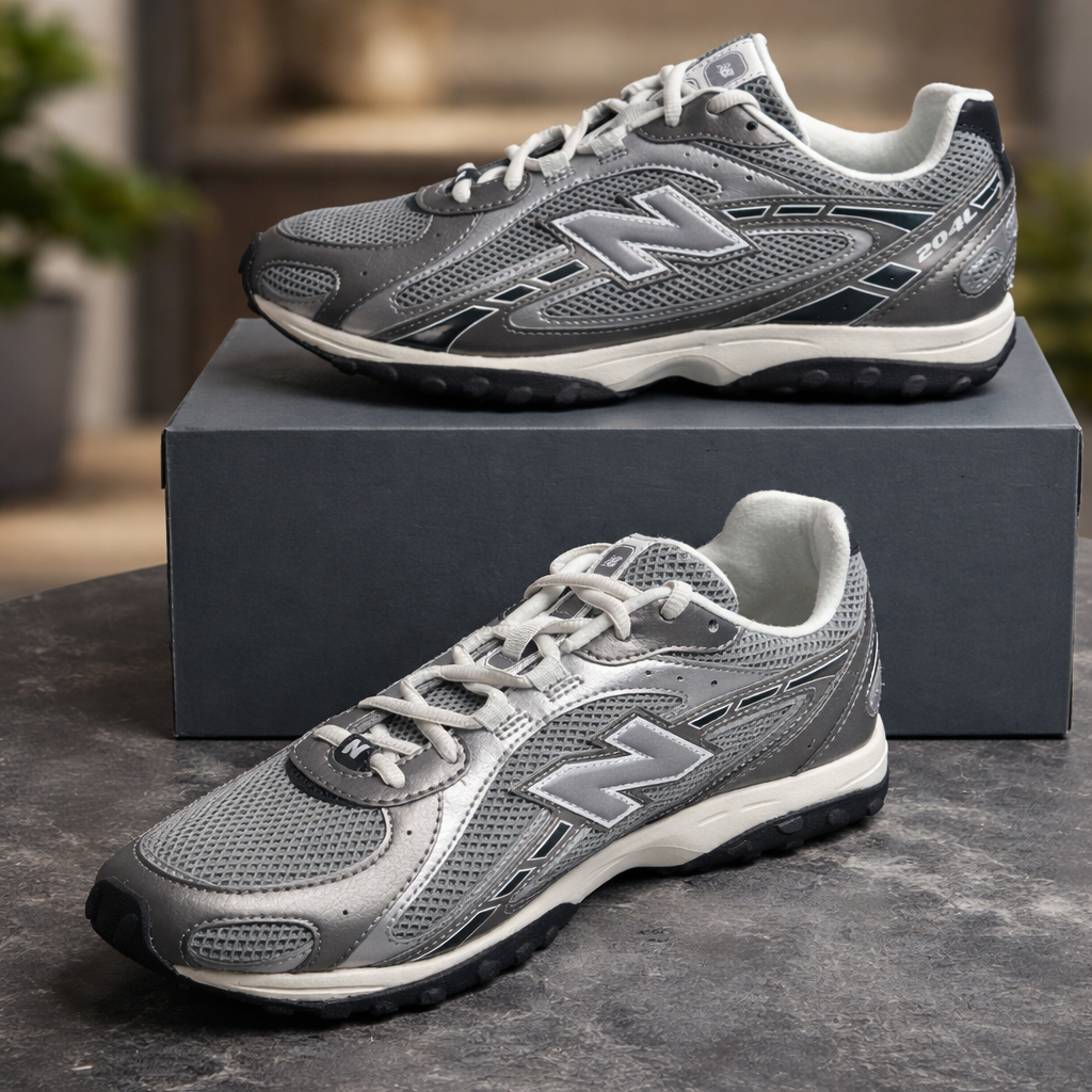 뉴발란스 운동화 204l 메탈릭 다크 실버 런닝화 발이 편한 스니커즈 남자 여자 러닝화 193,200원