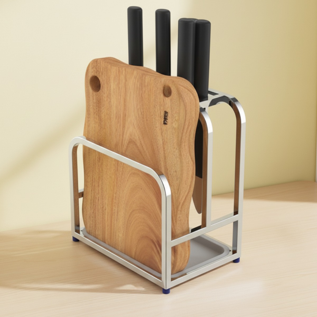 아미도스 올인원 스텐 304 칼꽂이 도마 거치대 18,600원