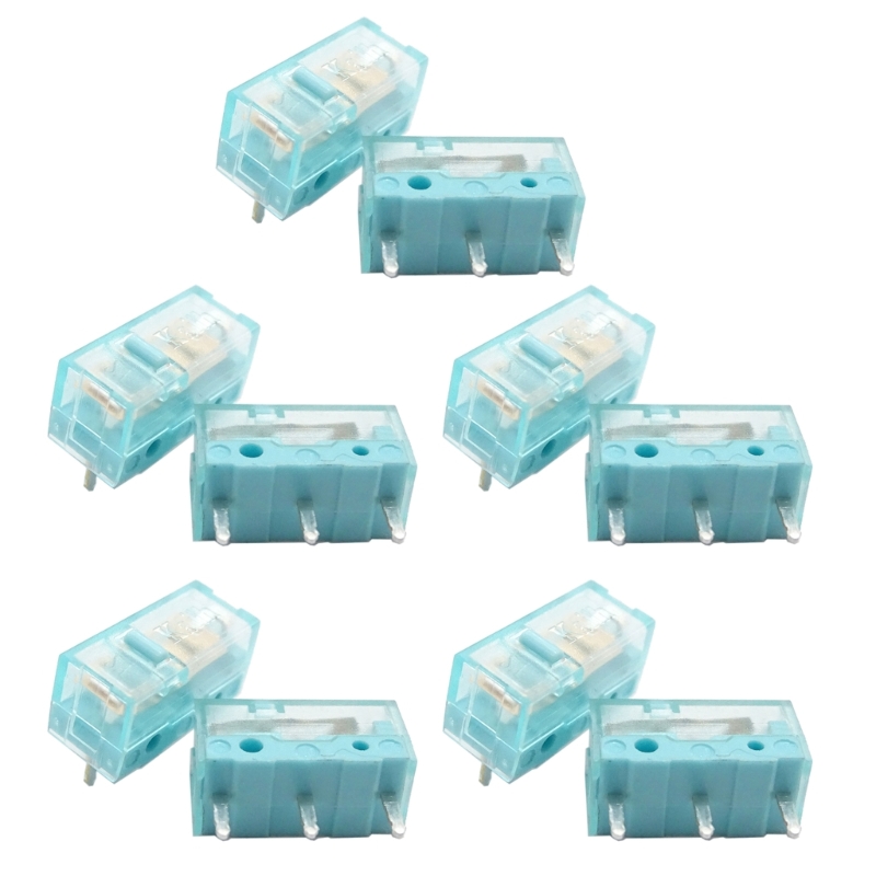 원래 Kailh Blue GM 8.0 마우스 마이크로 스위치 마이크로 버튼 골드 콘택트 9 천만 클릭 수명 3 핀 블루 도트 13,850원