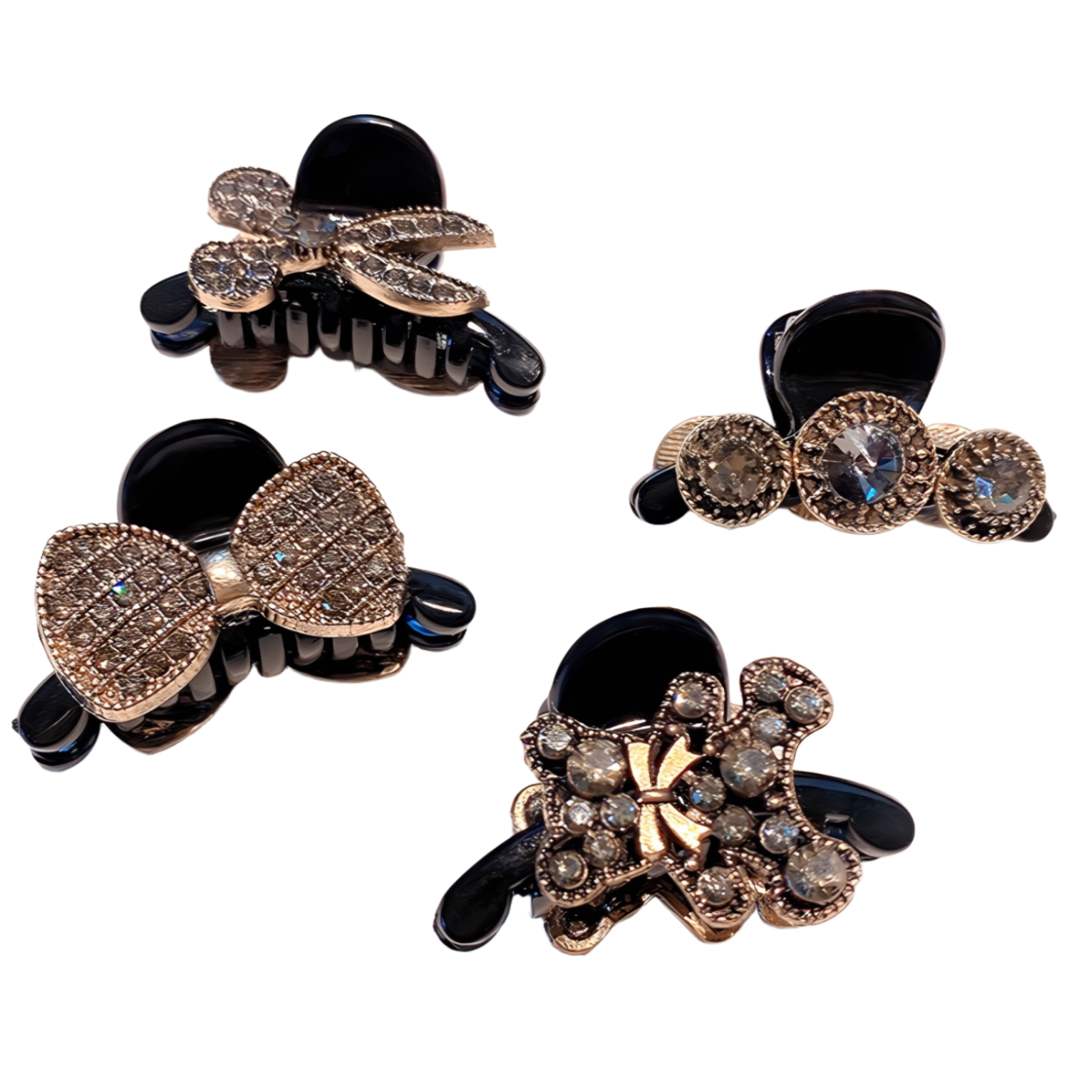 lk 핸운복쭈 미니 큐빅 헤어 집게핀 4cm 18,800원