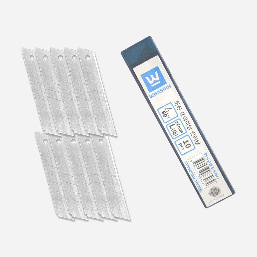 월드크린 해피손 스크래퍼 칼날 10p 인덕션 벽지 스티커 물때 껌 제거 청소 칼 헤라, 1세트, 현재가 4,730원