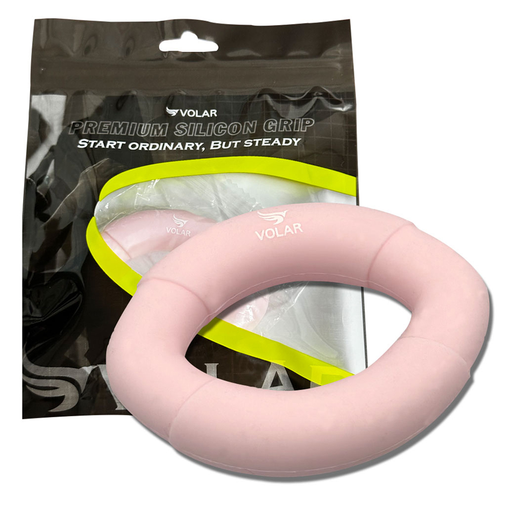 VOLAR 미니 실리콘 타원 악력기 4.5kg, 노르딕핑크, 1개 3,900원