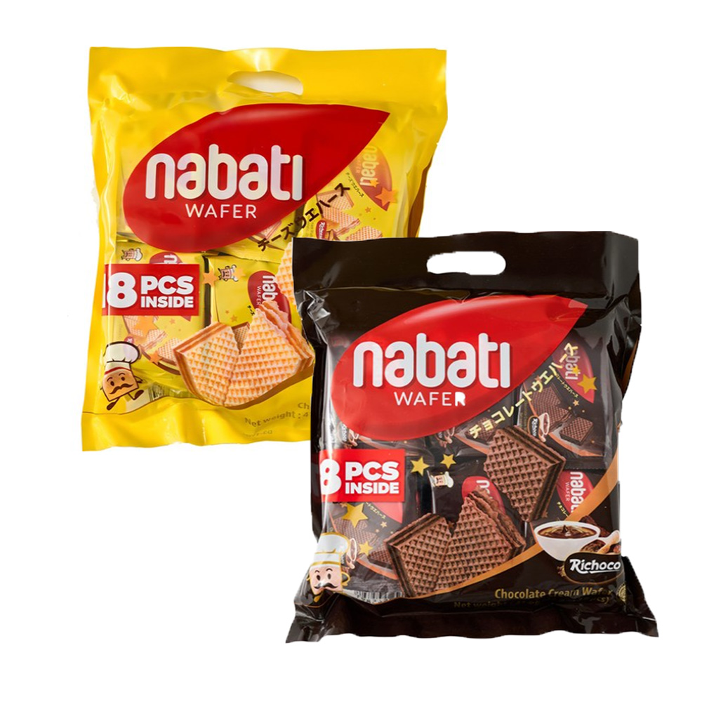 나바티 치즈맛 웨이퍼 414g +초콜릿맛 웨이퍼 414g, 1세트, 828g 12,900원