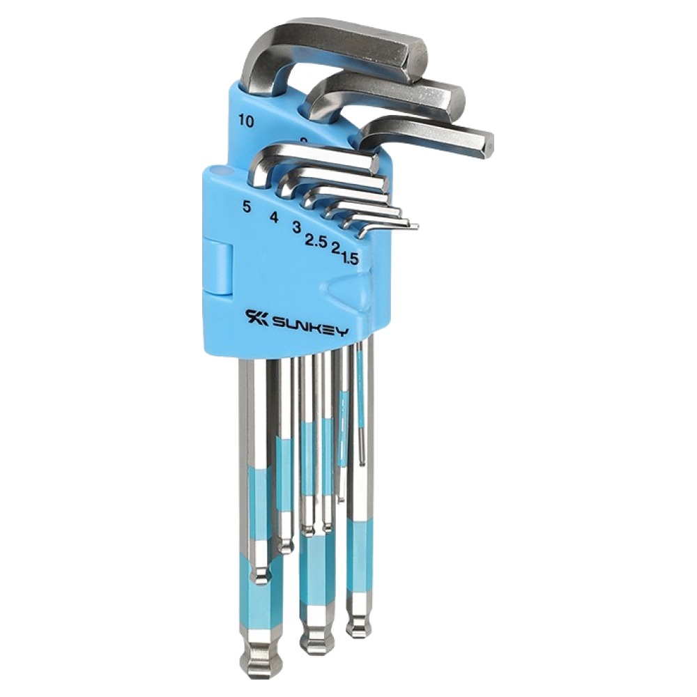 썬키 스테인리스 롱볼렌치 세트 1.5~10mm SBW-9ST 37,700원