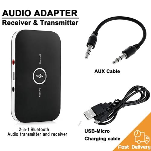 블루투스 5.3 오디오 리시버 송신기 하이파이 스테레오 무선 오디오 어댑터 자동차 키트 PC TV 스피커용 업그레이드된 신제품 3.5mm RCA 16,540원