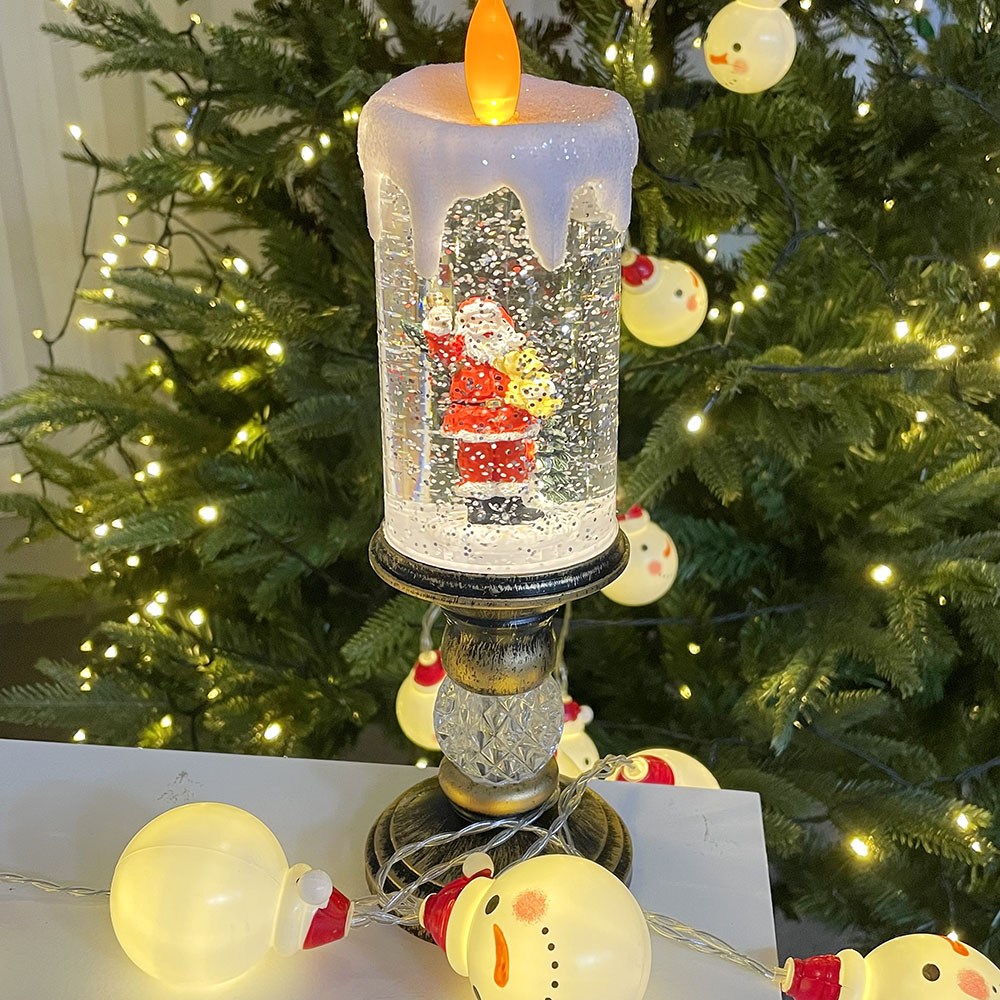 파티앤온 크리스마스 캔들 산타 LED 스노우볼 무드등 26,000원